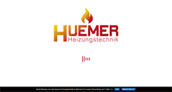 Desktop Screenshot of huemer-heizungstechnik.at