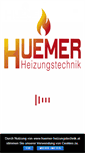 Mobile Screenshot of huemer-heizungstechnik.at